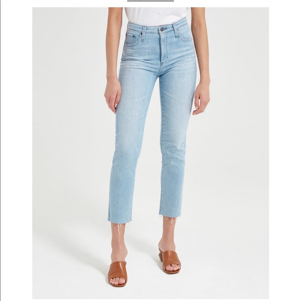 AG Jeans - Isabelle High Waisted Slim Straight